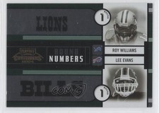 2004 Playoff Contenders Round Numbers Green /500 Lee Evans Michael Jenkins 0a1