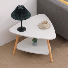 BonChoice Simple Coffee Table Sofa Side Table for Living Room, Modern End Table 