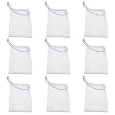40 Pcs Soap Foaming Net Mesh Bag Facial Cleanser Hanging For Bathing