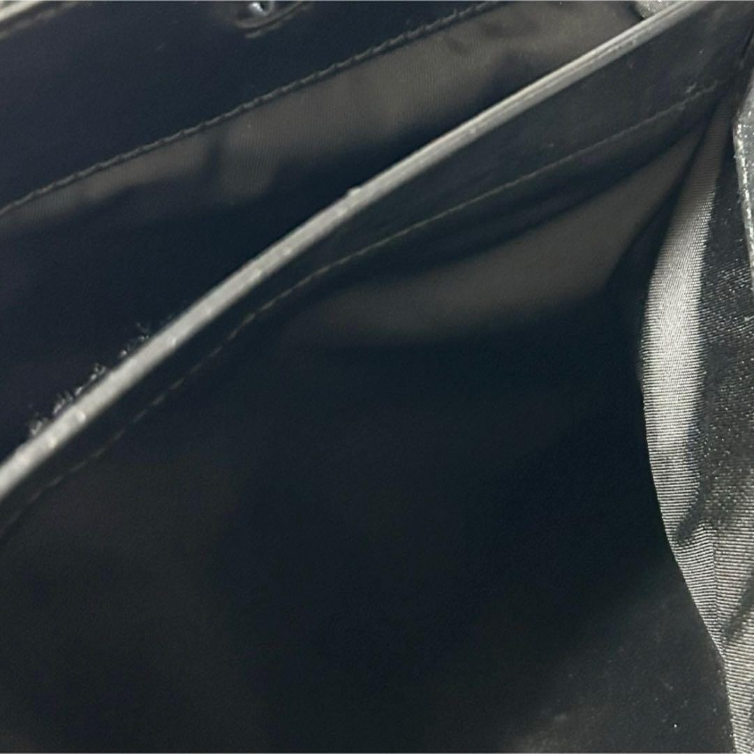 PRADA Leather Tote Bag Black Authentic Women's Handbag Excellent Condition thumbnail 17