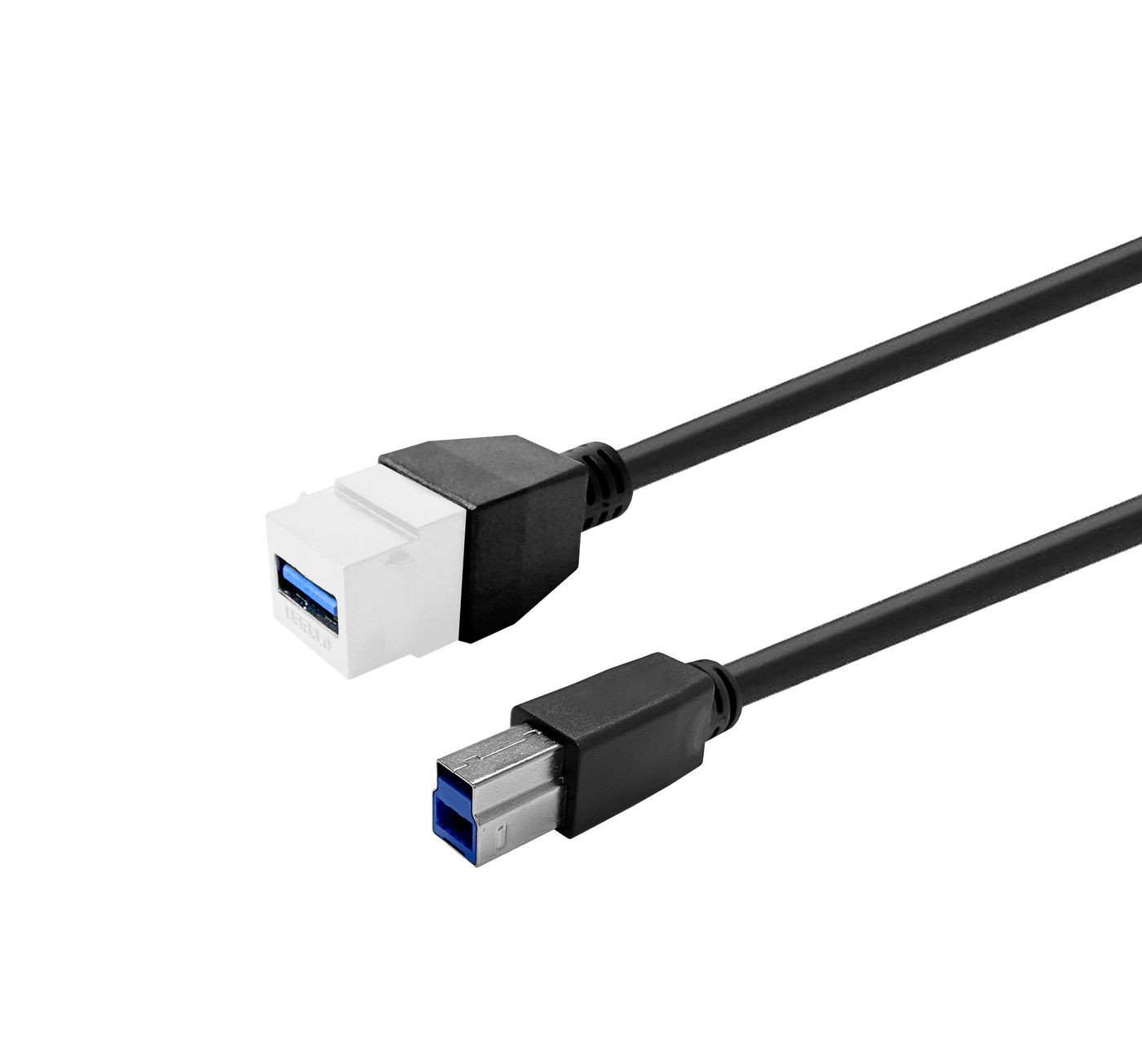 Vivolink PROKEYUSB3AFBM2W Keystone White USB3.0