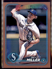 2024 Topps Baseball Gold /2024 Future Stars Bryce Miller Mariners 679