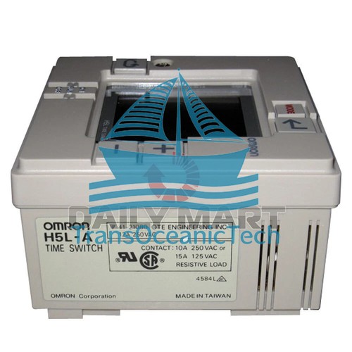 OMRON H5L-A DIGITAL 24 HOUR TIMER SWITCH TIME DELAY RELAY NEW - Picture 3 of 3
