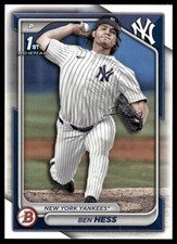 2024 Bowman Draft #BD-87 Ben Hess