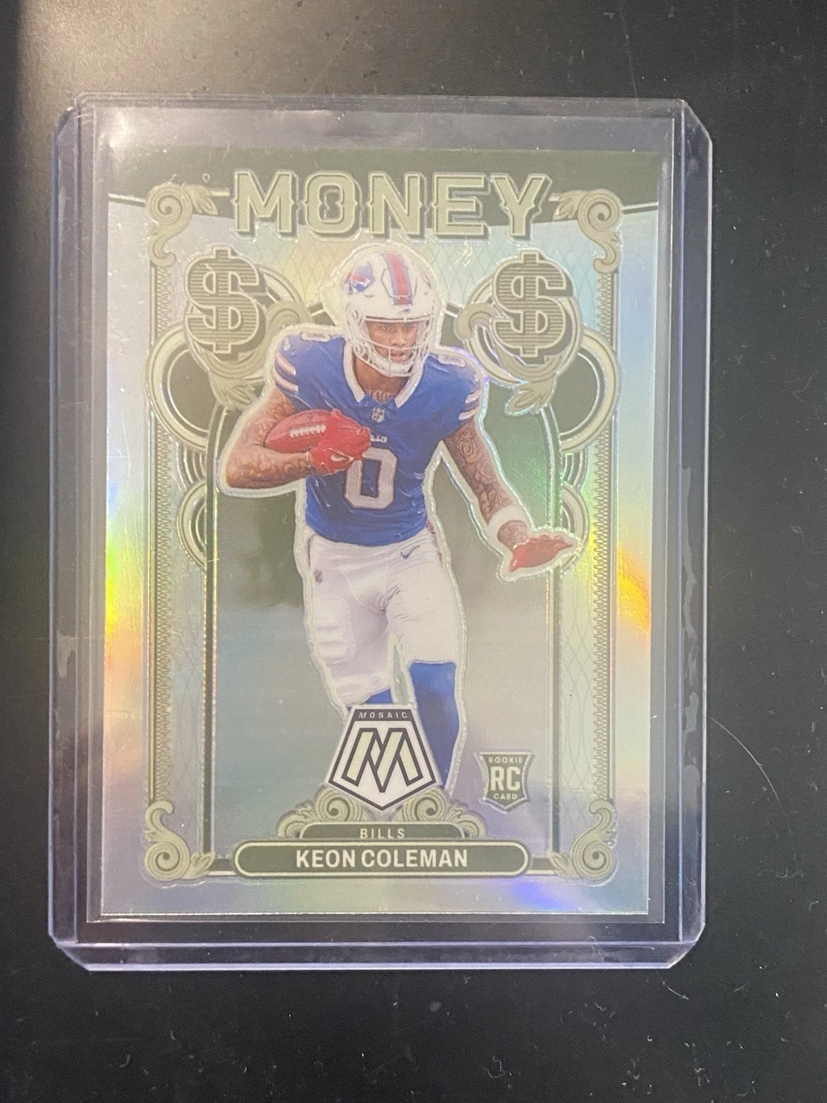 2024 Panini Mosaic Keon Coleman Rookie Card Money Case Hit SSP #15