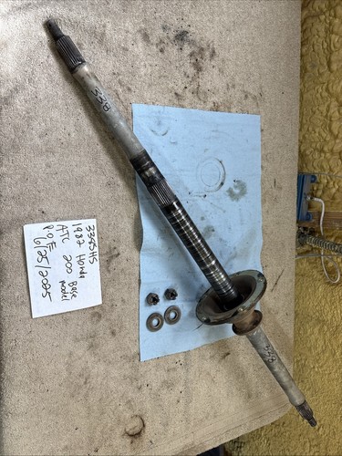 1982 Honda Atc 200 Rear Axle Shaft Assembly 338