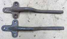 1914 1919 Model T Ford Touring Rear Fender Irons Brackets Original Pair