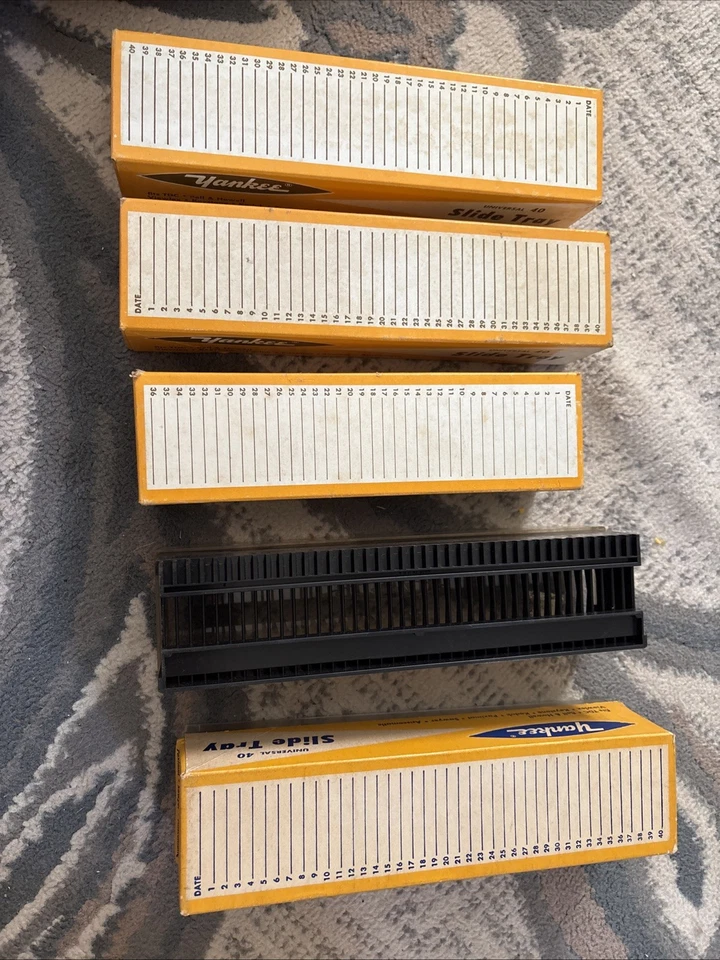 Bandejas deslizantes Yankee Universal mixtas 40 y 36 vintage, lote de 5 Foto 3 de 4