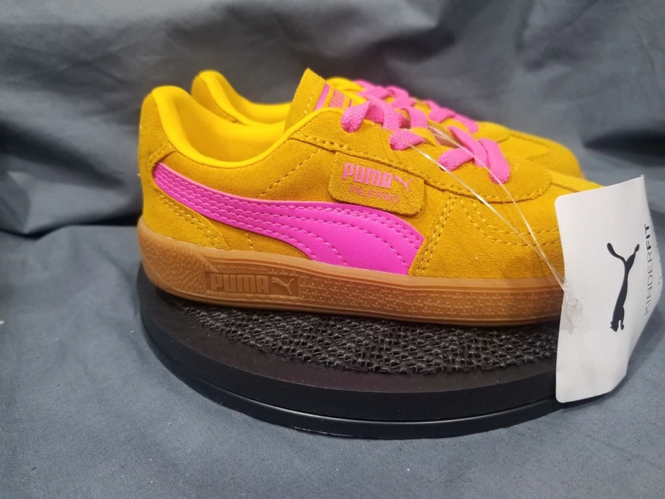 Zapatillas deportivas Puma para niños pequeños Palermo AC Inf con cordones mandarina talla 8 ¡NUEVAS SIN CAJA! Foto 2 de 4