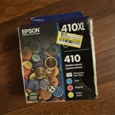 Epson Ink Cartridge Set 410XL Standard Photo Black Cyan Magenta Yellow