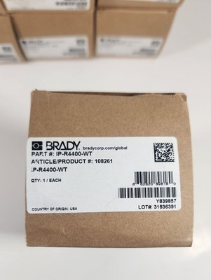 BRADY 108261 BRADY IP SERIES R4400 PRINTER RIBBON IP-R4400-WT NEW