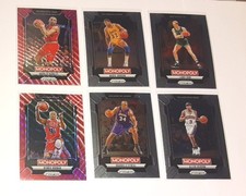 13 Lot 2024-25 Prizm Monopoly Legends Bird Shaq Magic 2 Red Wave Barkley Rodman
