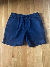 Vineyard Vines Boys Navy Blue Chino Shorts - 100 Cotton Size 18