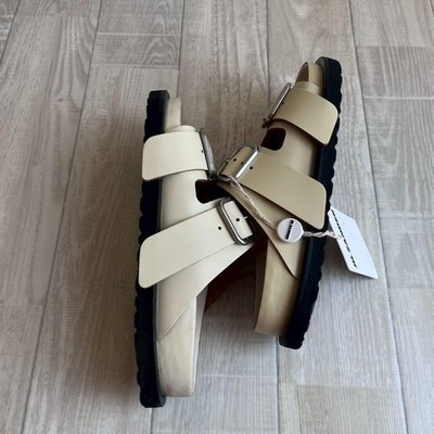Jil Sander x Birkenstock Arizona Sandals Cream size EU37 New | eBay