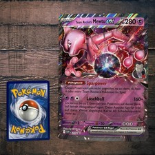 Pokemon Karte Team Rockets Mewtu ex SVP 205 XXL Jumbo Oversize  Promo DEUTSCH