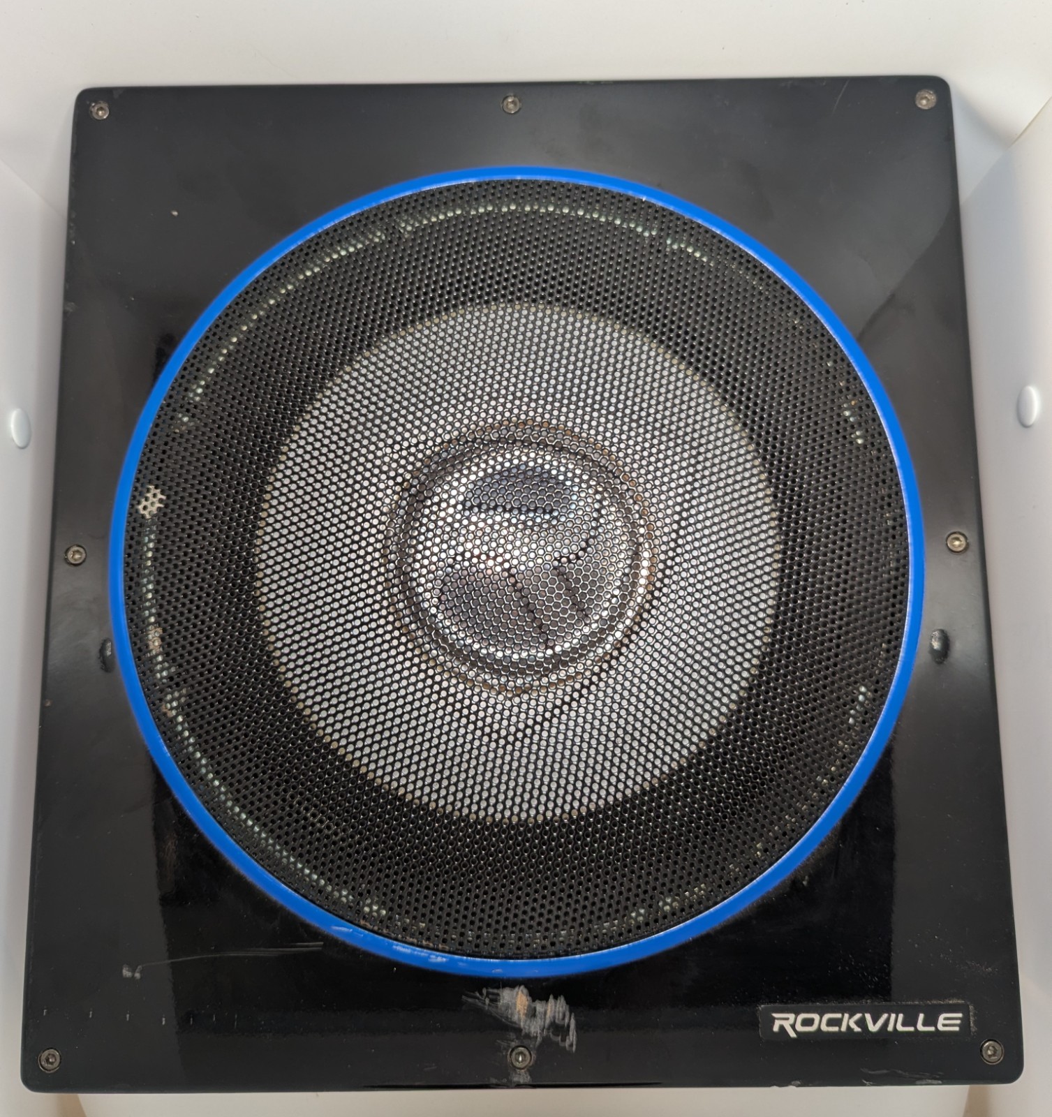 Rockville RW10CA 10&rdquo; Powered Car Subwoofer Slim Underseat  800W &ndash; Tested Working