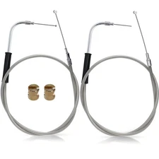 Touring Throttle Cables 43" for Electra Street Glide 14'' Bar 2000-2006