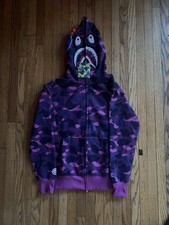 Bape Hoodie Purple Size L Brand NEW