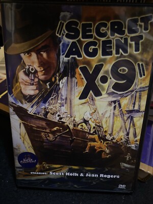 Secret Agent X-9 (DVD, 1937)