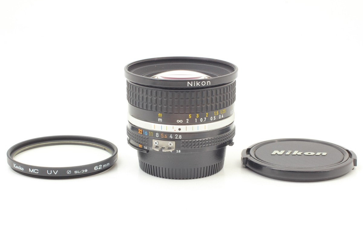 ⭐️美品 Nikon Ai-S 20mm f/2.8 Near Mint】 Nikon Ai-s Ais Nikkor 20mm f/2.8 Wide Angle MF