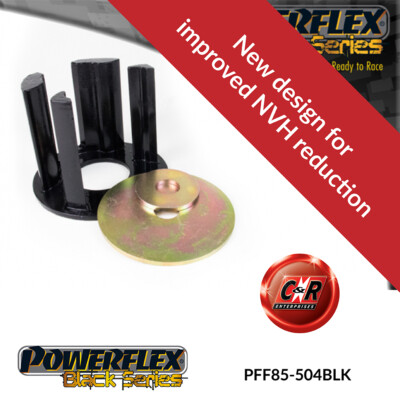 Powerflex Black Low Engmnt Einsatz Groß Rennen für Skoda Super 09-10
