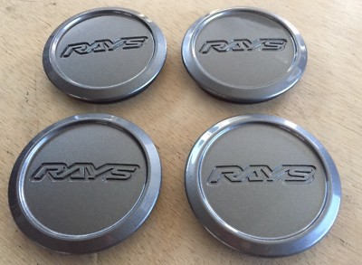 Volk Racing Rays ZE40 Ultra Center Cap STD Low O-Ring Gunmetal Color JDM (4pcs)