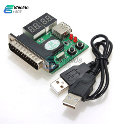 4-Digit PC with USB Analyzer Diagnostic Motherboard Tester Post Test Card
