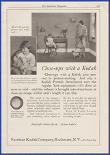 Vintage 1927 KODAK Camera Eastman Film Photography Ephemera 1920's Print Ad