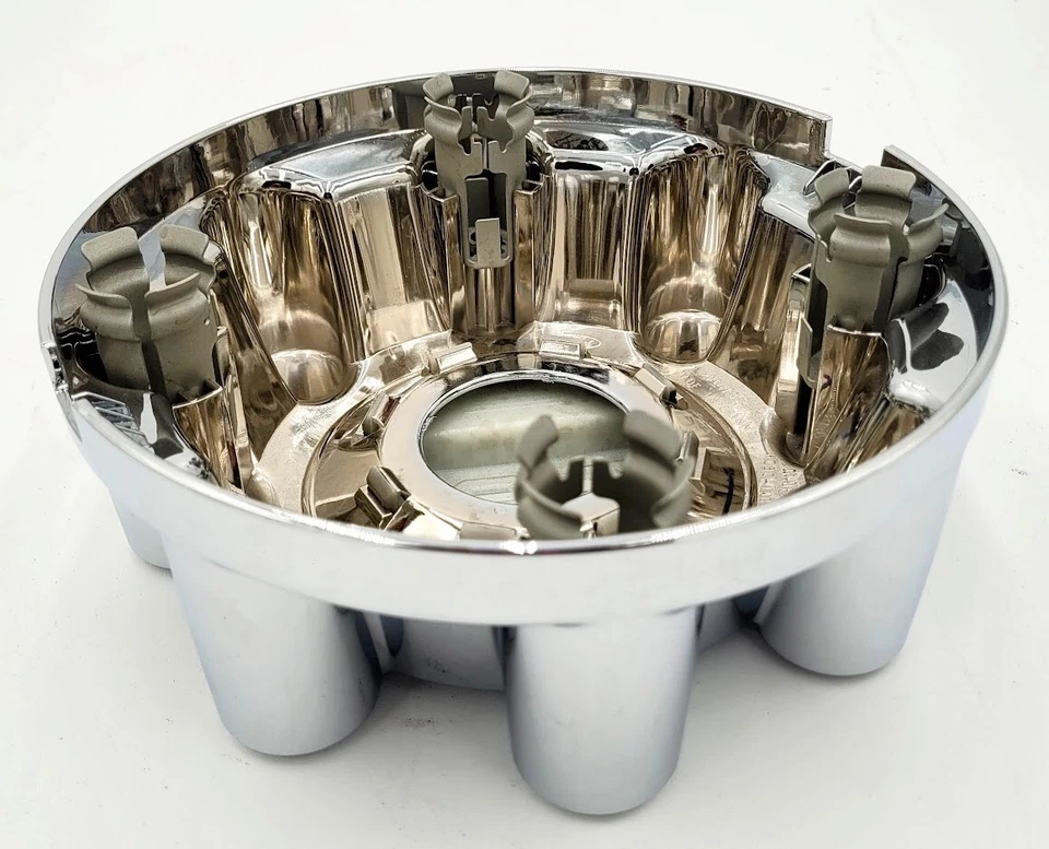 OEM 2017-2024 Ford F250 Super Duty Rear Chrome 8 Lug Center Cap - HC3C-1A096-KCC - Image 3 of 4