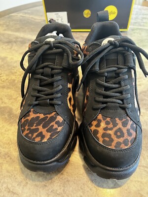 Corin Buffalo Scarpe 2021 Buffalo Corin Leopard Print Trainers