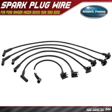 New 6Pcs Spark Plug Wire Set for Ford Ranger Mazda B3000 1998 1999 2000 V6 3.0L