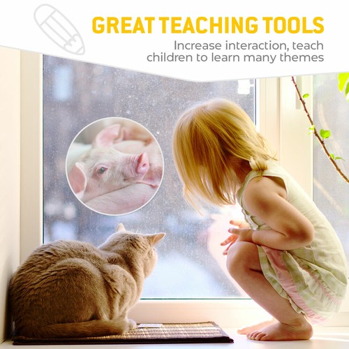 2 x Vinyl Stickers 25cm - Adorable Pink Piglet Farm Pigs Cool Gift #8822 - 第 6/9 張圖片