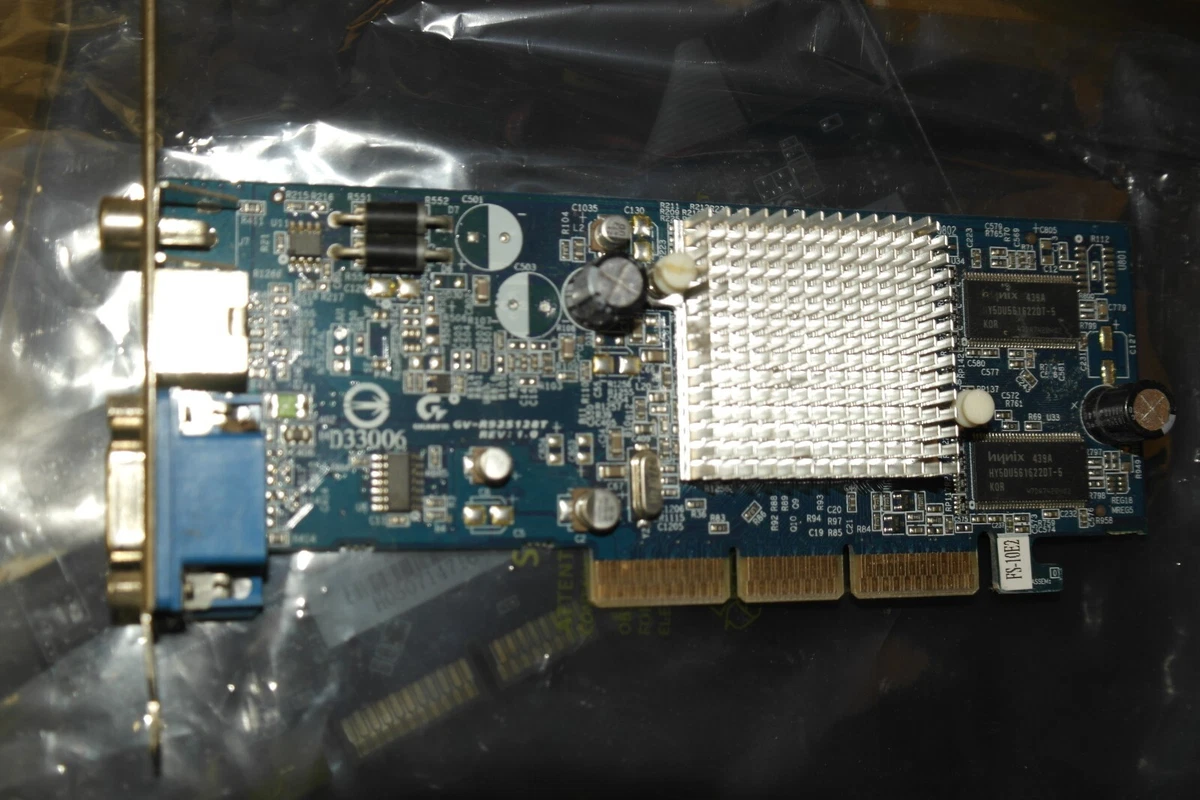 Carte Graphique AGP Gigabyte GV-R92S128T – 128 Mo NVIDIA – Occasion