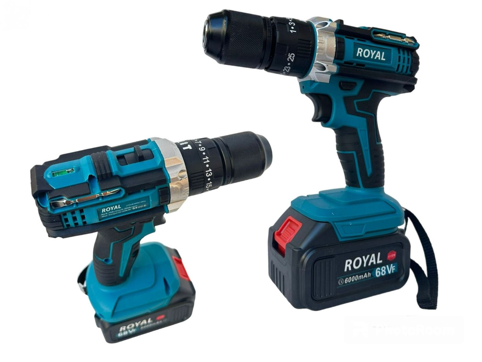 Kit trapano avvitatore percussione e avvitatore ad impulsi foto 2