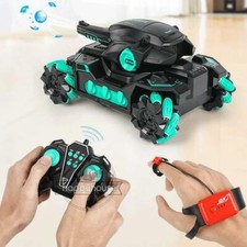 Coche con control remoto para niños bomba de agua juguete gesto eléctrico radiocontrol receptor tanque