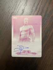 2020 Topps WWE NXT Wrestling AUTO MAGENTA PRINTING PLATE Damian Priest 1/1
