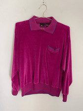 LIZ CLAIBORNE LizSport Vintage Velvet Sweatshirt Size Large