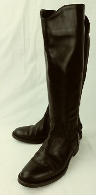 Michael Pasinkoff Womens Boots Tall EU 35 US 5 Black Leather  display picture 2