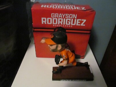 Baltimore Orioles Grayson Rodriguez Pitcher Bobblehead SGA by B , D & A  Sports