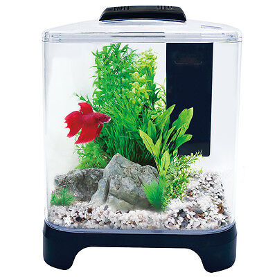 Aqua One Pico Fish Tank Aquarium Fighter Betta Tank Inc Filter Heater Led Light Ebay