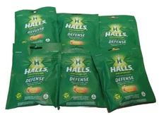 Halls Defense Assorted Citrus ECONOMY PACK Immune System Support 🔥84 Drops🔥