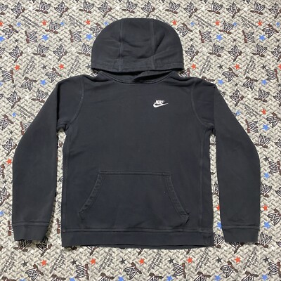 Nike Boys' Sportswear Club Pullover Hoodie XL - Black (BV3757-011) | eBay