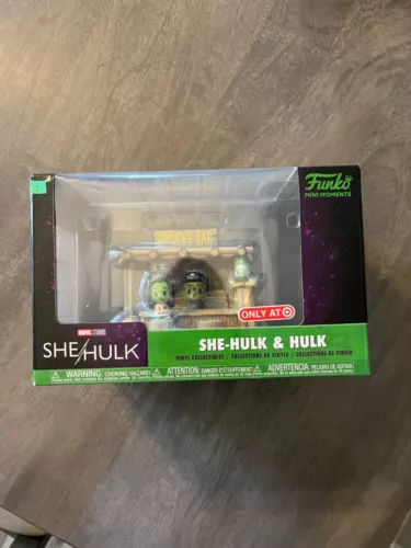 She-Hulk & Hulk Funko Mini Moments  Bruce’s Bar- Target Exclusive.  New in Box