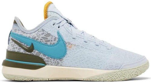 Nike Zoom NXXT Gen Mismatch Blue Orange Low Top Lace Up Basketball