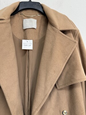 Jason Wu Camel Hair Trench Coat, Size 10 | eBay