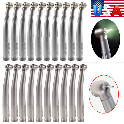 1-10 NSK Style Dental Fiber Optic LED E-generator/ High Speed Handpiece 2HOLE