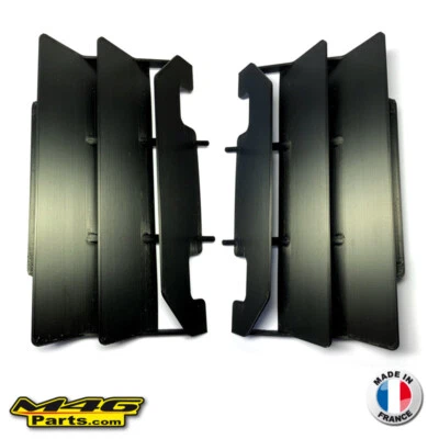 Yamaha YZ 125 1983 Radiator Louvers 24X-2172A-01 Grilles de Radiateur - Photo 1/4
