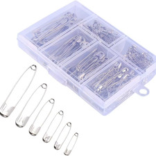 250Pcs/Box High Quality Stainless Steel Safety Pins DIY Sewing Tools Accessory N
