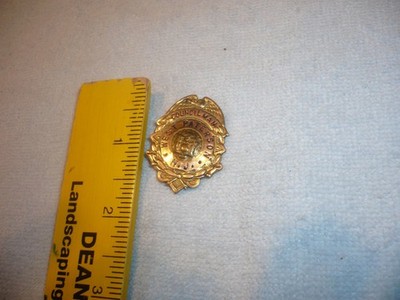 Obsolete west paterson  new jersey councilman Badge marked 1/10 th 10K filled