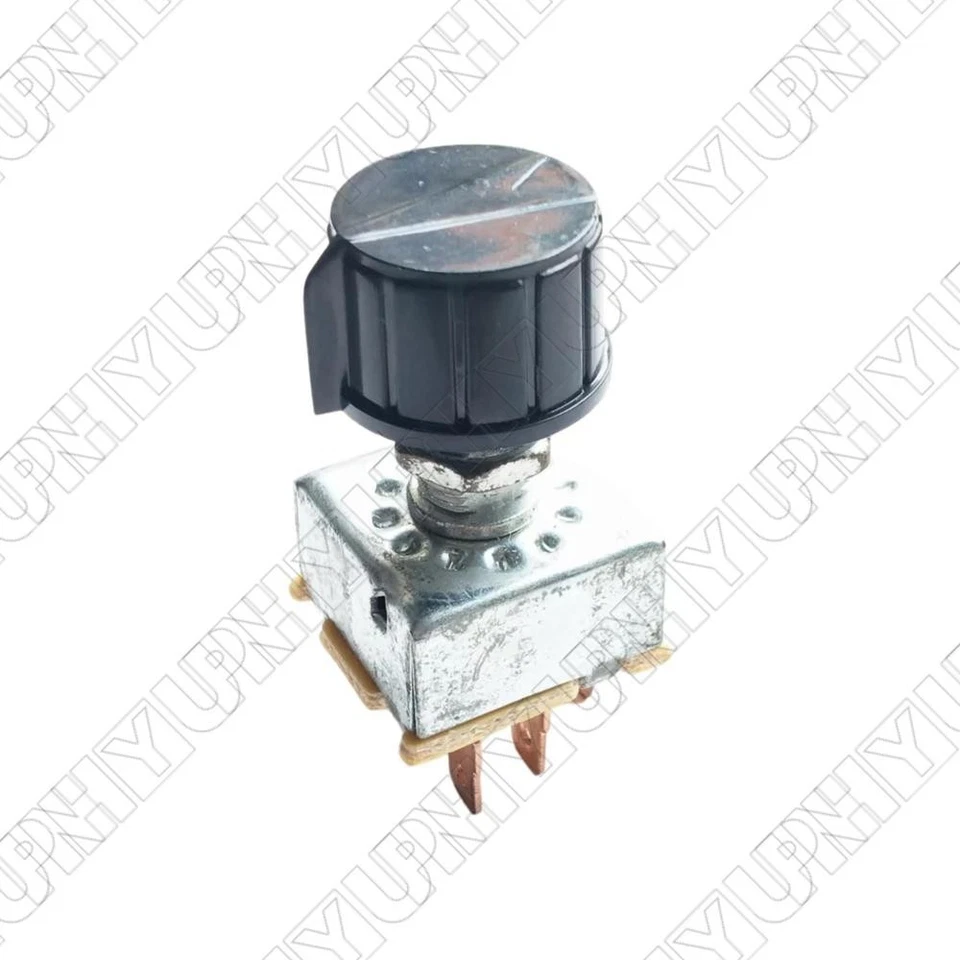 Car A/C Blower Switch 3-Speed 5 Copper Post HVAC System Switch SW1000C For Truck - Image 2 of 4